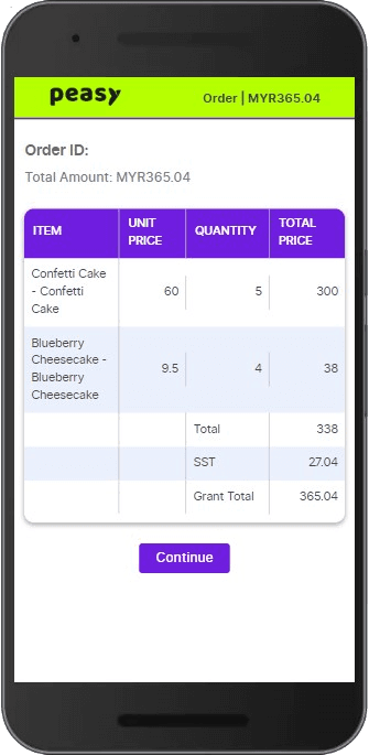 Peasy Shop screenshot thumbnail 3